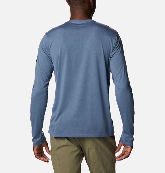 Columbia T-Shirt Herre Marshall Valley Blå NTYF84630 Danmark